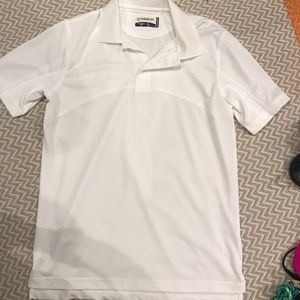 White Dry Fit Polo